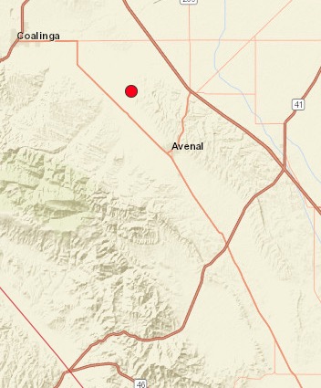 4.1 Earthquake Strikes Tuesday Morning Near Avenal, CA ...