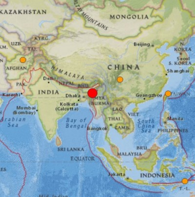 6.8 Earthquake Strikes India