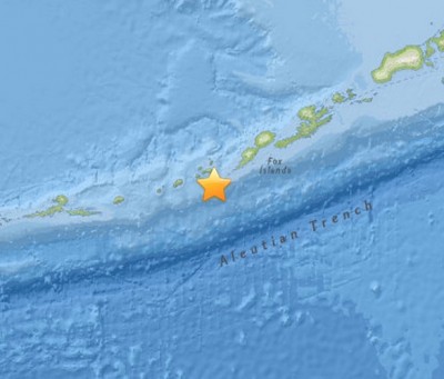 6.9 earthquake Yunaska Island alaska,