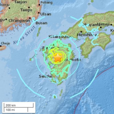 7 earthquake japan 2016