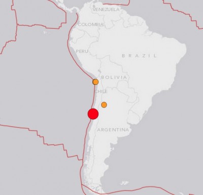 7.9M Earthquake 2 Chile