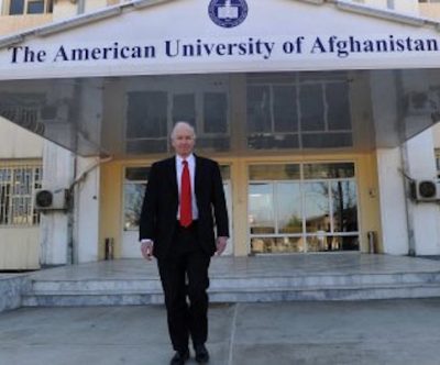 American University of Afghanistan complex fire