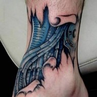 Awesome photo realistic tattoos15 190x190 REALLY? Awesome 3D Tattoos!