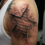 Awesome photo realistic tattoos17 190x190 REALLY? Awesome 3D Tattoos!