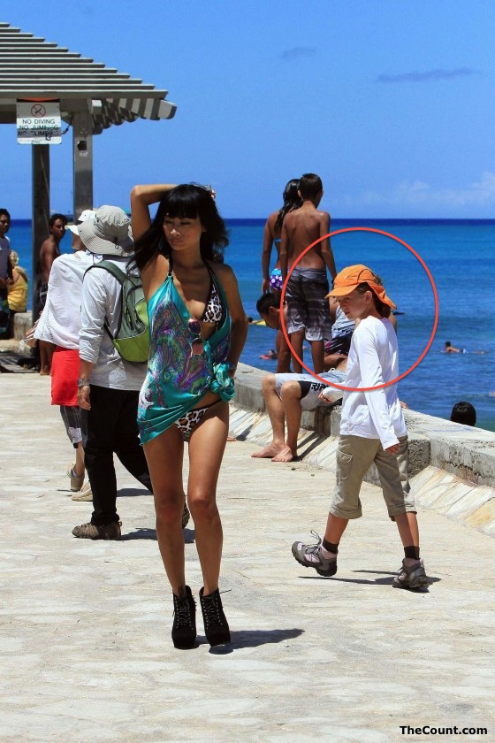 Bai Ling in Bikini-18-560x840 Bai Ling SCARY NEW BIKINI Shots Not Impressed