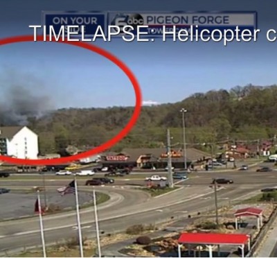 Bell 206 sightseeing helicopter crashed near Sevierville TN