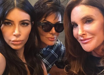 Caitlyn Jenner Kris Jenner meet in public