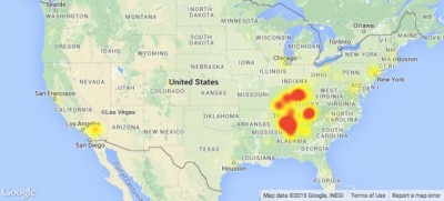 Cell Phone outage Tennessee Alabama Kentucky