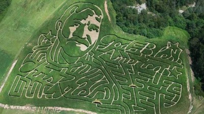 Chris Kyle corn maze