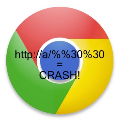 Chrome bug crash