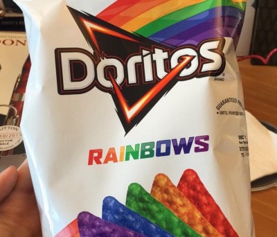 Doritos rainbows