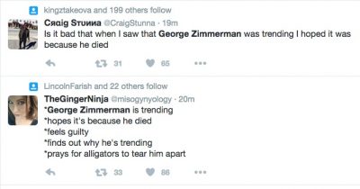 George Zimmerman gun trayvon martin death threats