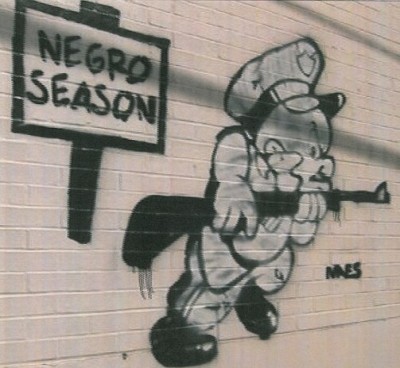 Graffiti Artist Over Elmer Fudd NEGRO SEASON