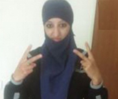 Hasna Aitboulahcen, 26, the cousin of Abdelhamid Abaaoud, the alleged mastermind behind the ISIS Paris atrocities Credit La DH/Les Sports Agreed fee 200 euro on use. NO INTERNET. Supplied by Eric Guidicelli, Directeur artistique, egui@dh.be, Tel : +32 474 77 77 24, Fax : +32  2 211 28 70, Groupe de presse s.a. I.P.M., Boulevard Emile Jacqmain, 127, 1000 Bruxelles
