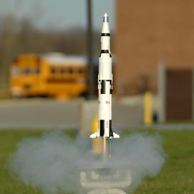 Hobby Rocket Explosion madrona elem shcool