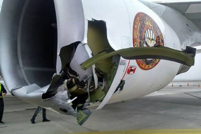 Iron Maiden jet Ed Force One accident