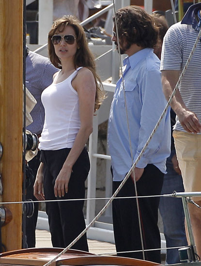 Angelina Jolie And Johnny Depp The Tourist. Jolie and Johnny Depp