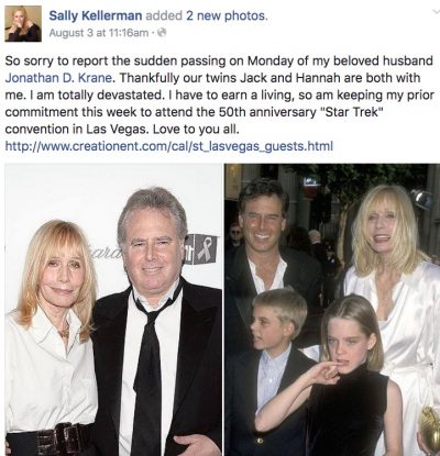 Jonathan D. Krane Sally Kellerman family