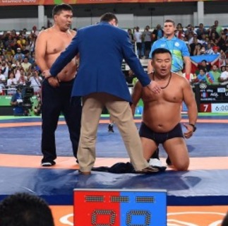 Mandakhnaran Ganzorig Mongolia Ikhtiyor Navruzov olympics