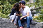 Mila-and-Ashton kissing