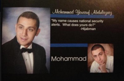 Mohammad Youssef Abdulazeez yearbook quote