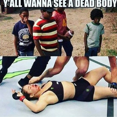 Ronda Rousey meme friday