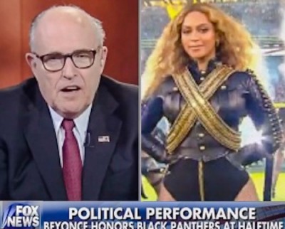 Rudy Giuliani Beyonce anti police