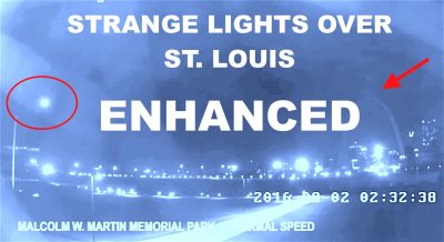 STRANGE Lights Spotted In Over St. Louis Arch ENHANCED