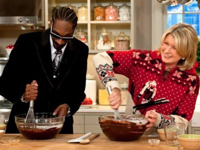 Snoop Dogg And Martha Stewart dinner party