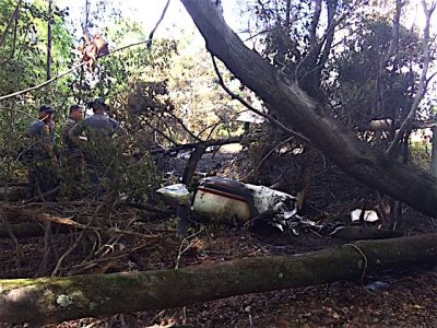Spotsylvania Va plane crash scene