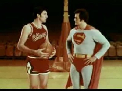 Superman and Jerry Sloan for United States Air Force Commercial 1970s