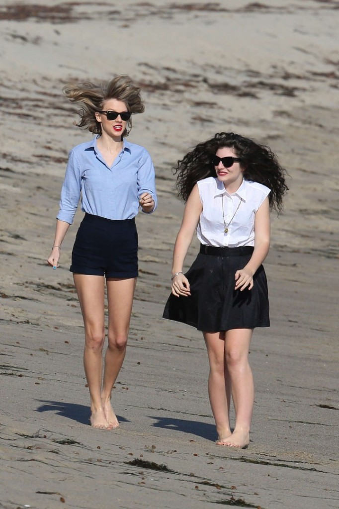 Taylor Swift Lorde Budding Friendship