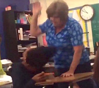 White TX Mary A. Hastings Teacher Caught On Video Striking Black Student Arrested