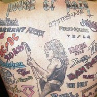  People Who Dared To Tattoo Music Stars On Their Bodies