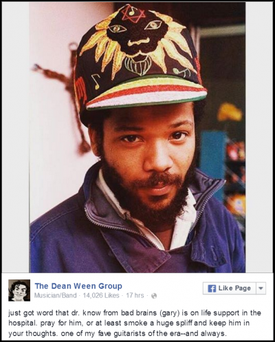 What is wrong with Dr. Know of Bad Brains?