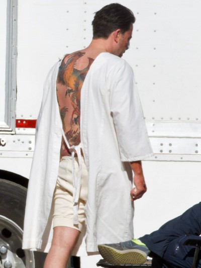 Exclusive... Ben Affleck Is Beaten And Bruised On The Set Of 'Live By Night'