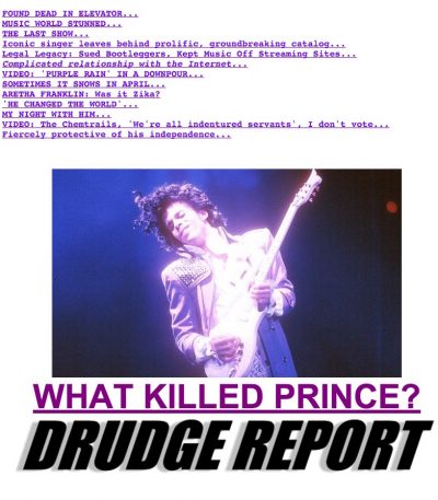 drudge report purple prince