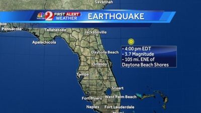 earthquake florida