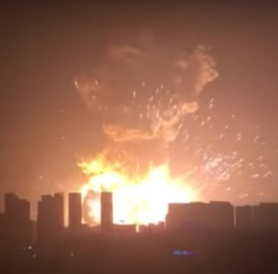 explosion Tianjin chemical factory complex 4
