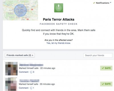 facebook safety check paris