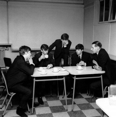 george martin with the beatles