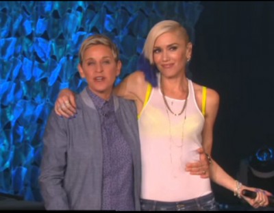 Gwen Stefani new song on Ellen show video