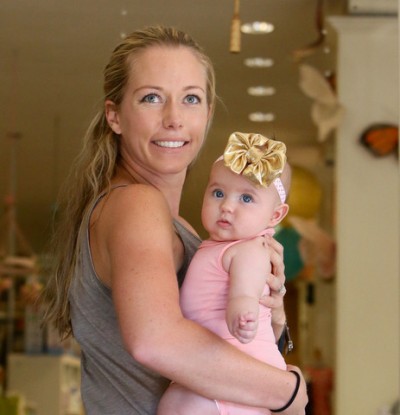 Kendra Wilkinson and baby Alijah pics