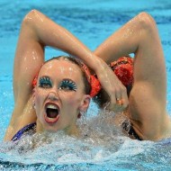 REMEMBERING THE OLYMPICS: Hilarious Synchronized Swimmers Freeze Frame! REMEMBERING THE OLYMPICS: Hilarious Synchronized Swimmers Freeze Frame!