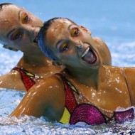 REMEMBERING THE OLYMPICS: Hilarious Synchronized Swimmers Freeze Frame! REMEMBERING THE OLYMPICS: Hilarious Synchronized Swimmers Freeze Frame!