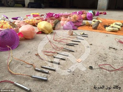 isis bombs in dolls