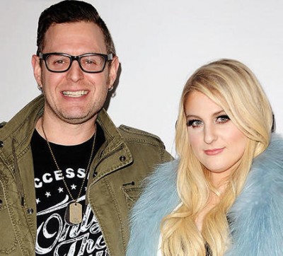 HOLLYWOOD, CA - JANUARY 13: Producer Kevin Kadish and singer Meghan Trainor attend Trainor's record release party for her debut album "Title" at Warwick on January 13, 2015 in Hollywood, California. (Photo by Jason LaVeris/FilmMagic)