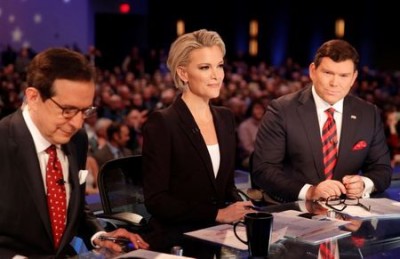 megyn kelly debate trump Fox News anchors Kelly, Bret Baier Chris Wallace.