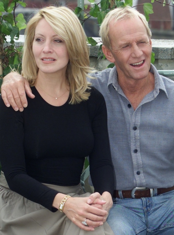 Paul Hogan And His Wife Linda Kozlowski In London To Promote Their New Film Crocodale Dundee In La