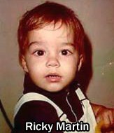 ricky martin kid pic 163x190 Awesome Celebrity Youth Pictures